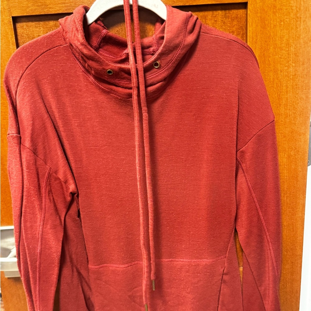 Woolx Maroon Hoodie with Drawstring